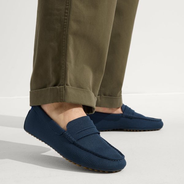 The Driving Loafer - Navy - Image 2