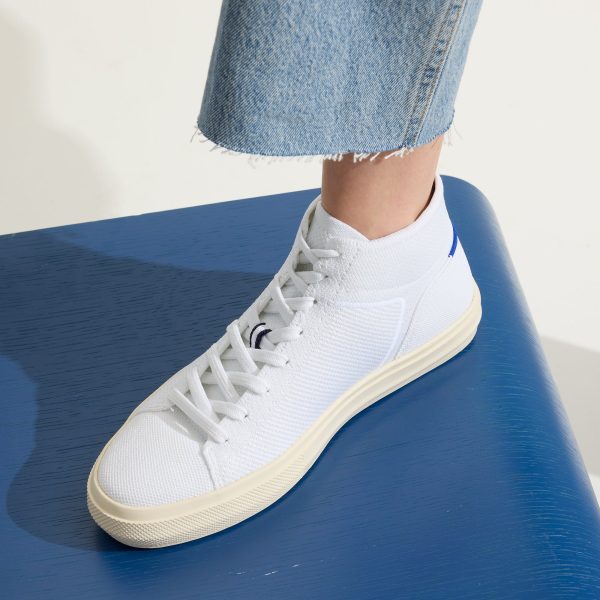 The Women's High Top Sneaker - Bright White - Image 2