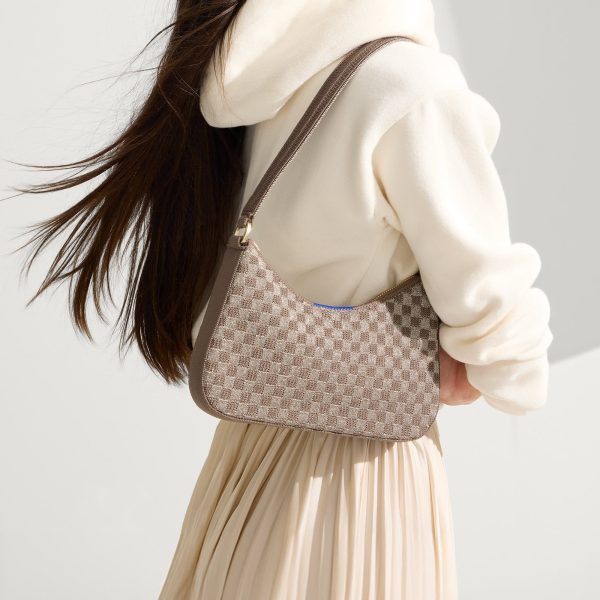 The Mini Shoulder Bag - Light Pewter - Image 3