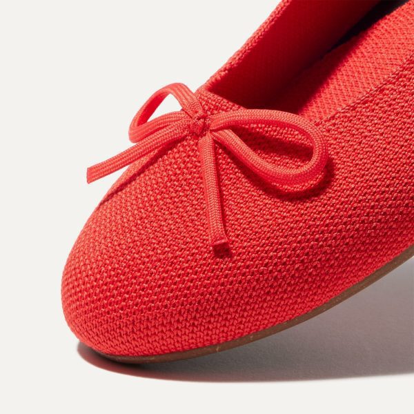 The Ballet Flat - Glamour Red - Image 5