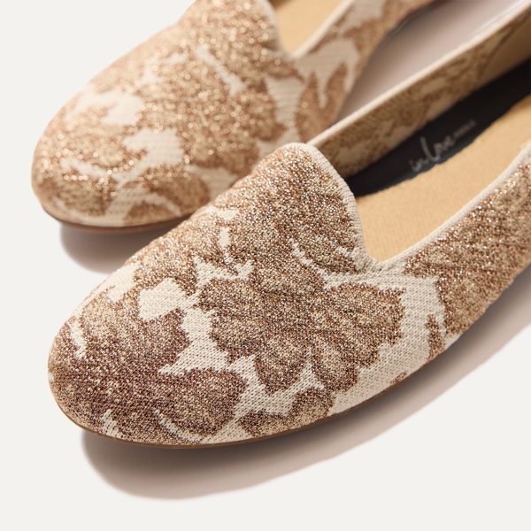 The Lounge Loafer - Gold Chantilly - Image 2