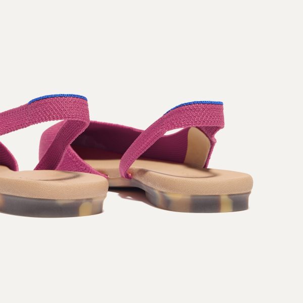 The Almond Slingback - Hibiscus - Image 6